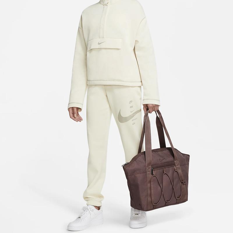 Nike Látková taška tote, Nákupní taška, Taška přes rameno, Kabelka Běžná Dámská Mauve Ležérní CV0063-298