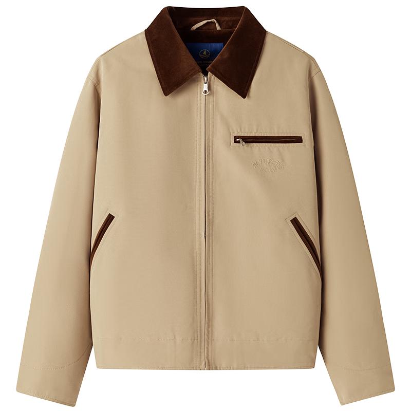 NVG·YOUNG Men's Collared Thickened Casual Padded Jacket