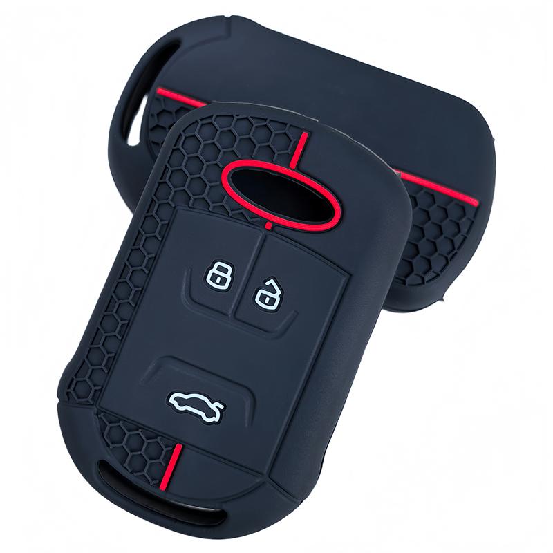 Silicone 3 Buttons Remote Case Key Cover Protection Holder For Chery Tiggo 8 3 5 Tiggo 4 Gx Arrizo 5 Key Case