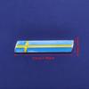 1Pc 3D Metal Swedish Flag Logo Car Front Grille Badge, Car Side Fender/Rear Trunk/Car Body Emblem Sticker