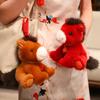 New Plush Chinese Horse Mascot Stuffed Animal Horse Plush Stuffed Animal Toy New Year Gft Chinese Year of The Horse