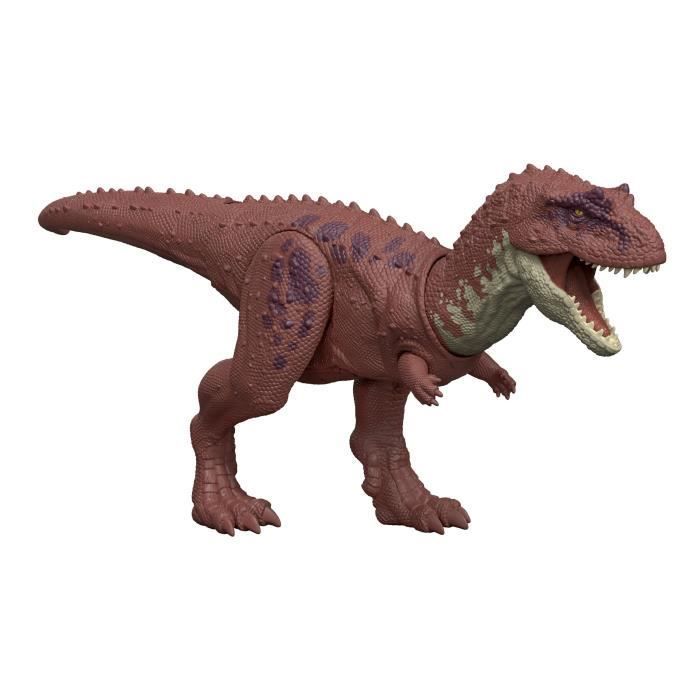Jurassic World - Figurine Articulée Aucasaurus Rugissement Féroce - Son - Jurassic World - JGB88
