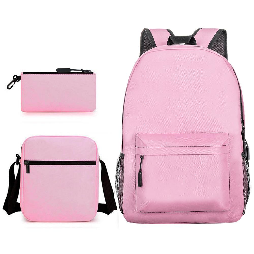 

Трехсекционный школьный рюкзак 3D-рендеринг вторичная обработка термотрансферная модель большая вместимость защита позвоночника студенческий рюкзак рюкзак сумка для карандашей D Backpack