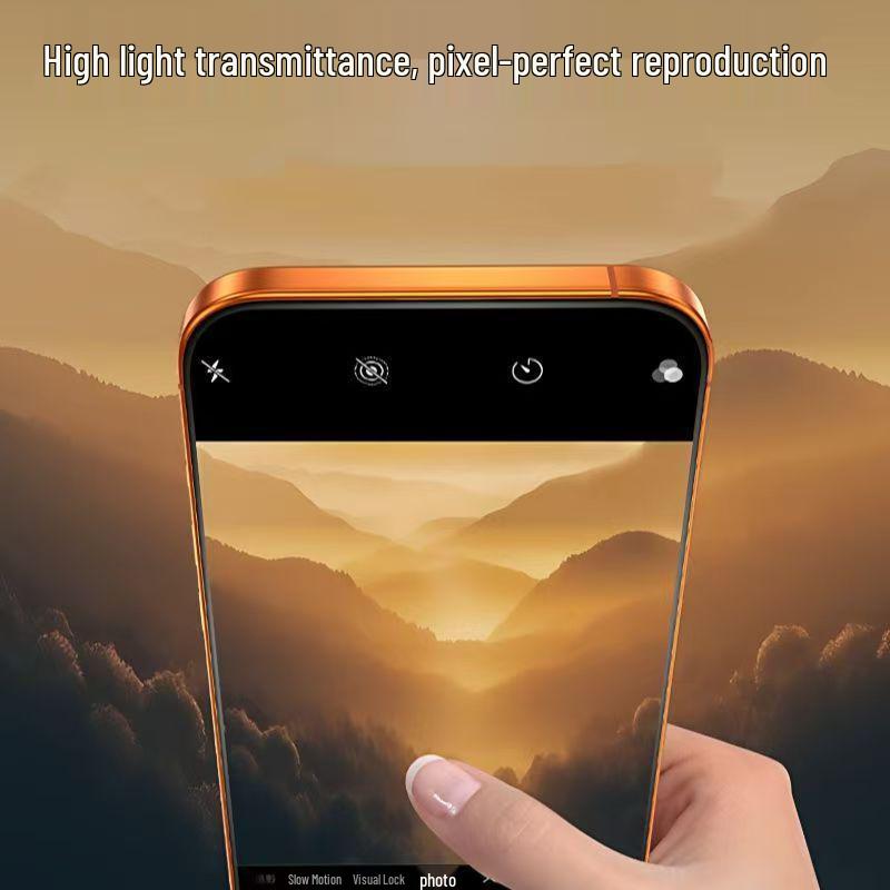Apple iPhone 17 Pro Max Full Coverage Lens Protector - Metal Anti-Drop Film