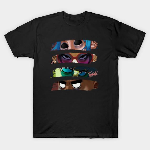 Unisex Fashion TShirt Gorillaz Style Print TShirt Plus Size XS-6XL T-Shirt 100%Cotton Tops O Neck Short Sleeve Tees
