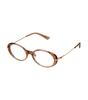 Heonteoaiweeo [Woman] Round Combination Clip-On Sunglasses - Brown Htb27