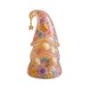 Gnome Resin Ornament with Hug Message Card - Cute Tabletop Decor for Home