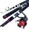 Complete Beginner Fishing Set: Long-Casting Sea Rod, Telescopic Rod, Casting Rod, Throwing Rod, Fishing Reel, and Gear.