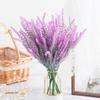 5/10pcs Plastic Lavender Artificial Plant Festival Decor Home Room Vase Indoor Outdoor Garden Furnishings Diy Wedding Supplies