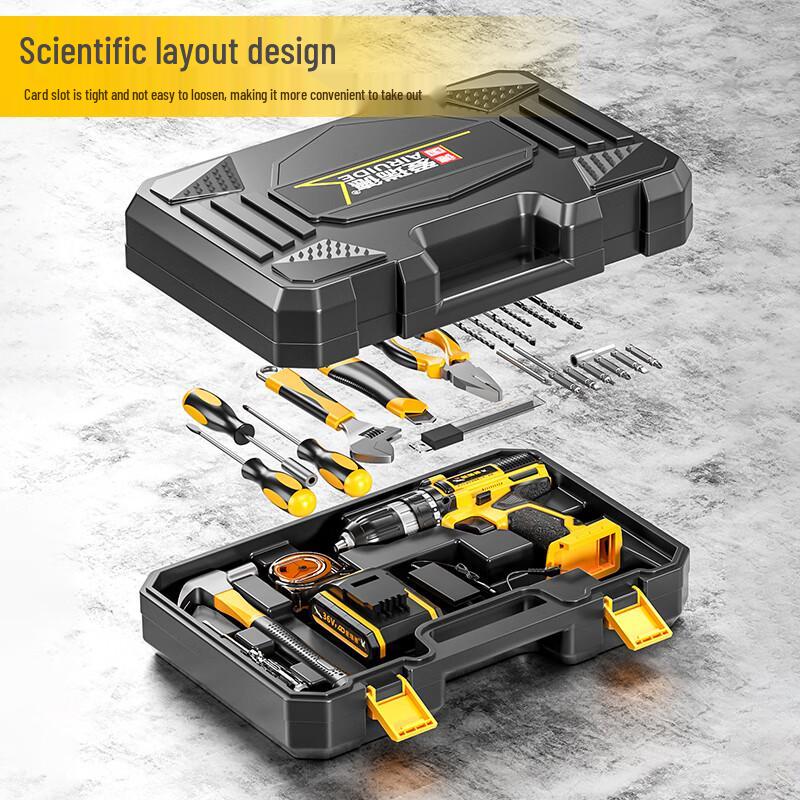 Airedi 21V Cordless Drill & Screwdriver Tool Kit CN Plug (adapter Included)
