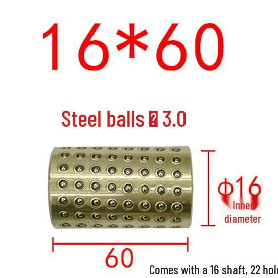Golden Copper Ball Bearing Cage Mold Guide Bush Holder