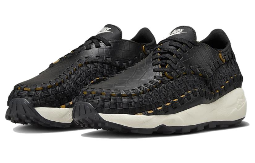 Nike Air Footscape Woven Prm Black Croc Women's FQ8129-010