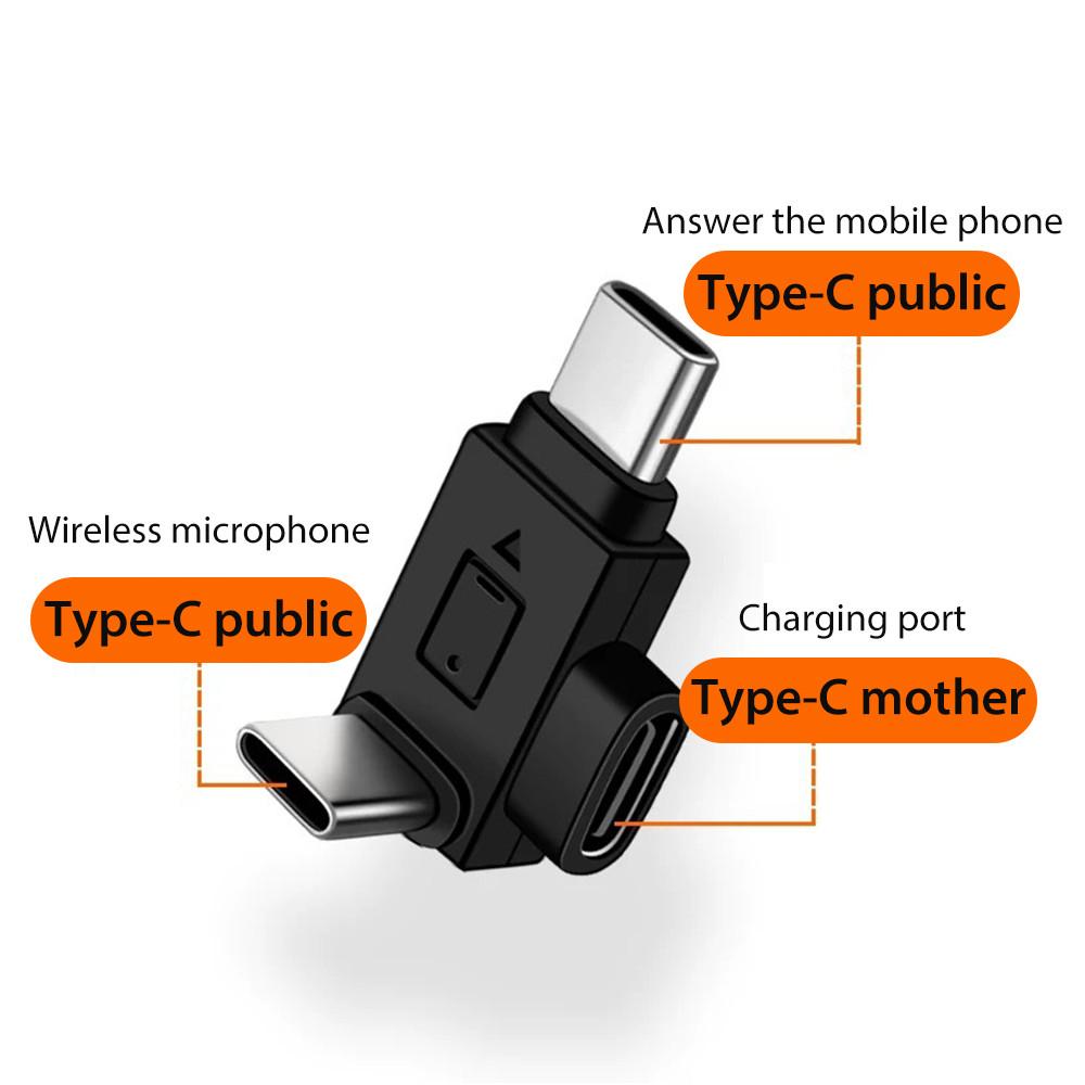 HdoorLink USB Type C To Lightning Microphone OTG Adapter For Iphone 15 16 14 13 12 11 Pro X XR XS Max iPad Microphone TYPE-C Audio Connector