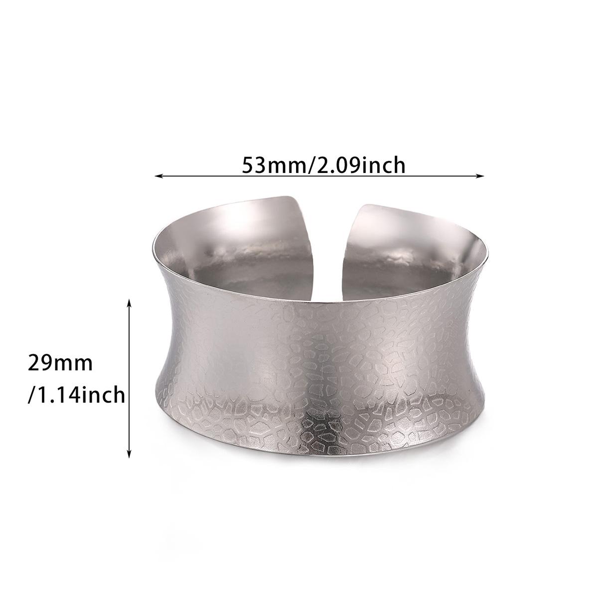

Gold Color Double Sun Flower Open Bracelet For Women Elegant Stainless Steel Cuff Bangles Waterproof Summer Jewelry Fashion Gift