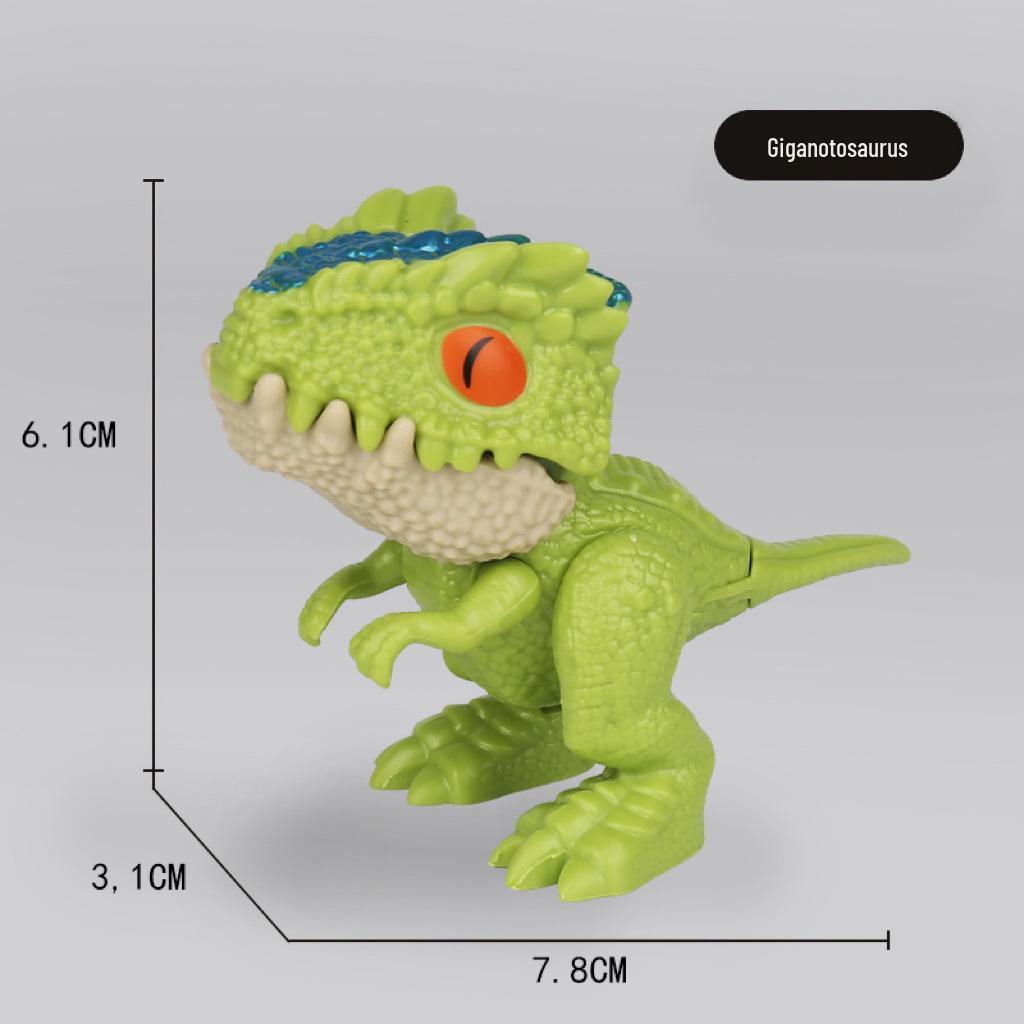 Popular Children's Moveable Joint Dinosaur Toy - Bite Finger Tyrannosaurus Rex