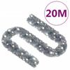 Vidaxl Girlanda Świąteczna Z Lampkami Led, 10 M, Srebrna