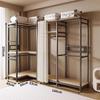 Vertical Metal Corner Coat Rack for Bedroom or Entrance