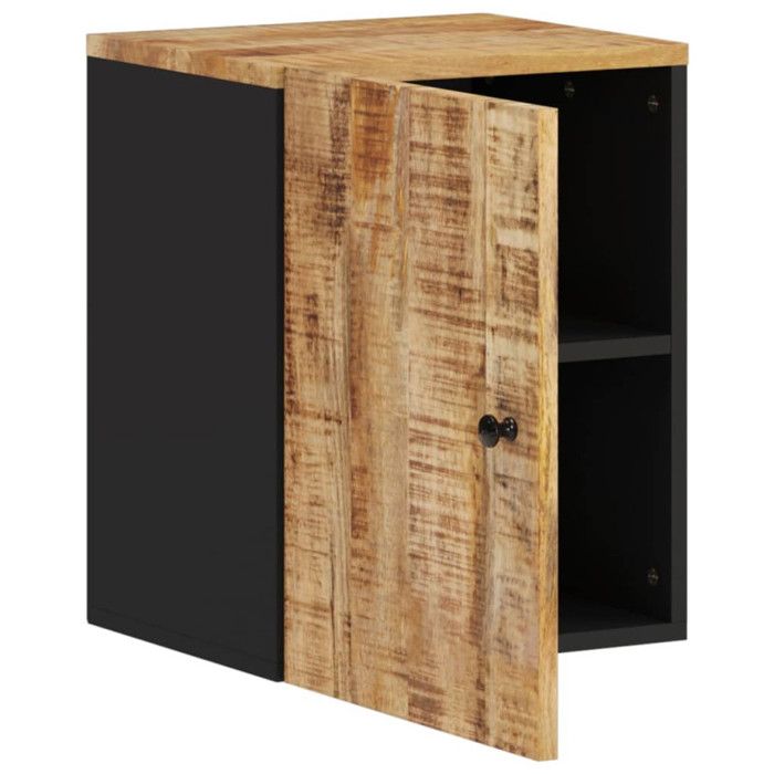 VidaXL Armoire de salle de bain murale 38x33x48cm bois massif manguier 351990