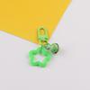 Korean Style Sweet Acrylic Star Keychain Pendant with DIY Perler Beads