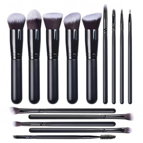 Makeup Brush Set Eyeshadow Loose Powder Blush Highlight Concealer Beginner Brush Full Set Tools Soft Bristle Beauty Supplies