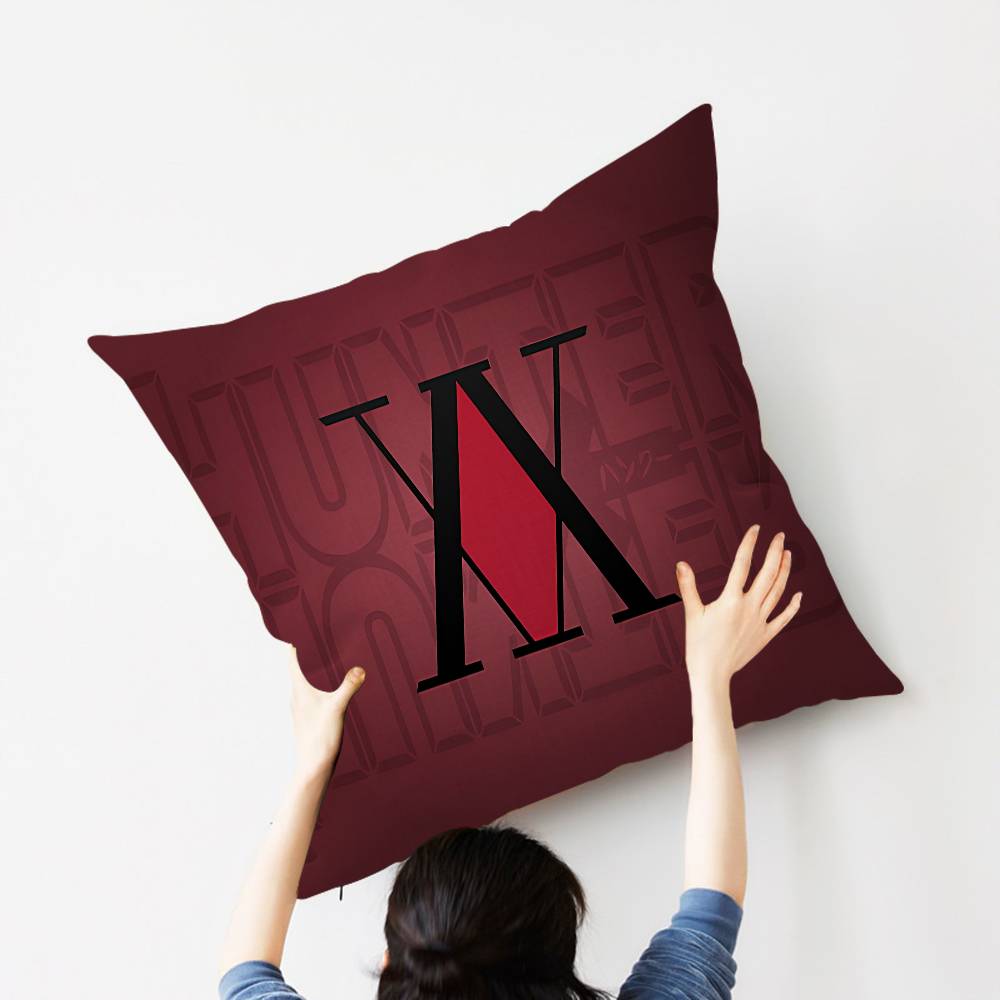 Anime Hunter X Hunters Personalized Pillow Dust Cover Bedroom Kids Party Decoration Pillowcase Birthday Children Gift