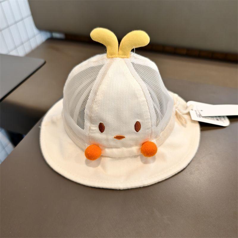 

Baby Sun Protection Hat For Babies Kids With Long Brim Uv Sun Hat For Summer Play бежевий