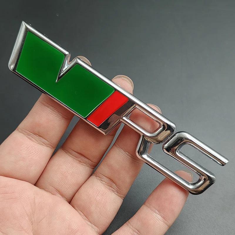 3D Metal VRS Logo Car Emblem Rear Tail Bumper Badge Sticker For Skoda Rapid Octavia 2 3 A5 RS Kodiaq Fabia Superb Accessories