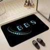 Auto B BBS Floor Mat Eco Friendly Flannel Doormat Non Slip Odorless Soft Short Plush Indoor Floor Rug