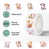 500Pcs/Roll Q Calf Kids Rewards Stickers - DIY Scrapbooks Album Decor Sealing Label Decals