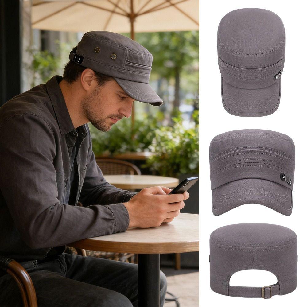 New High Quality Portable Fashion Anti-UV Fishing Hat Casual Retro Baseball Cap Outdoor Sunscreen Cotton Sun Hat Spring Summer