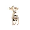 Car Air Vent Perfume Clip With Diamond-encrusted Deer Design Customizable Car Decoration