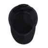 Middle-Aged and Elderly Warm Velvet Hat Autumn Winter Flat Cap Cold-Proof Outdoor Men's Thick Cap