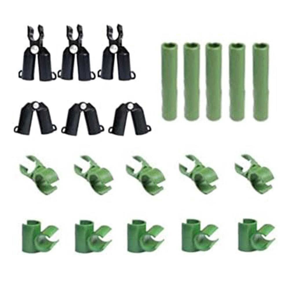 Adjustable Plant Trellis Clips Garden Black Plant Trellis Clips User-friendly Gardening Plant Climbing Frame Setup