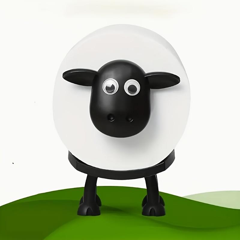 

2/3 шт. 3D-печатный милый держатель для салфеток в виде ягненка, очень очаровательная стойка для туалетной бумаги для ванной комнаты, подходит для Дня святого Валентина, Хэллоуина и других праздников 1pc