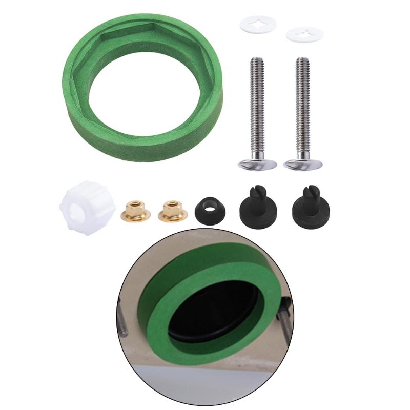 3inch Toilet Tank Gasket Angle Seal Washer Toilet Tank To Bowl Coupling Kits for Most Flushes Valves Opening Tanks