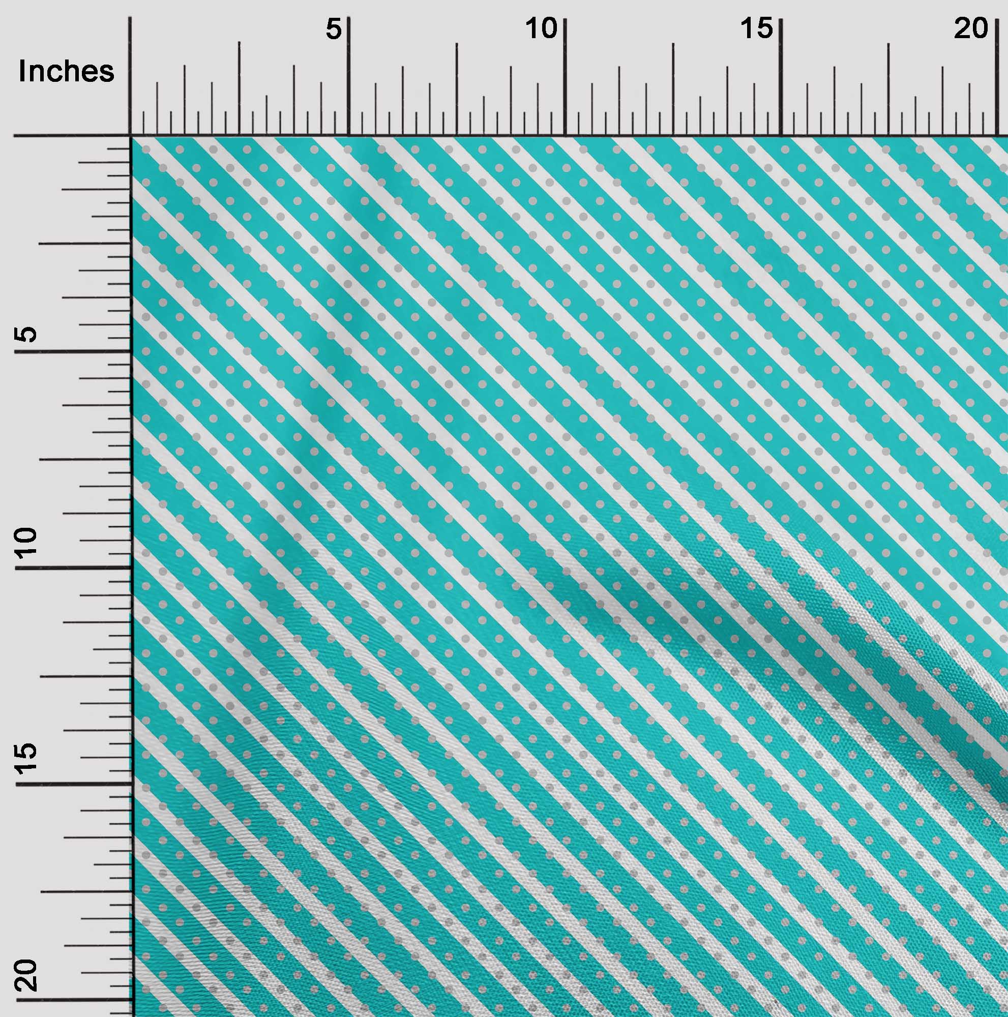 

oneOone Тканина Cotton Flex Fuschia Pink Dots Craft Projects Decor Fabric Printed By The Yard 40 дюймів 42 Inch Wide - Viscose Chiffon бірюзовий колір синій