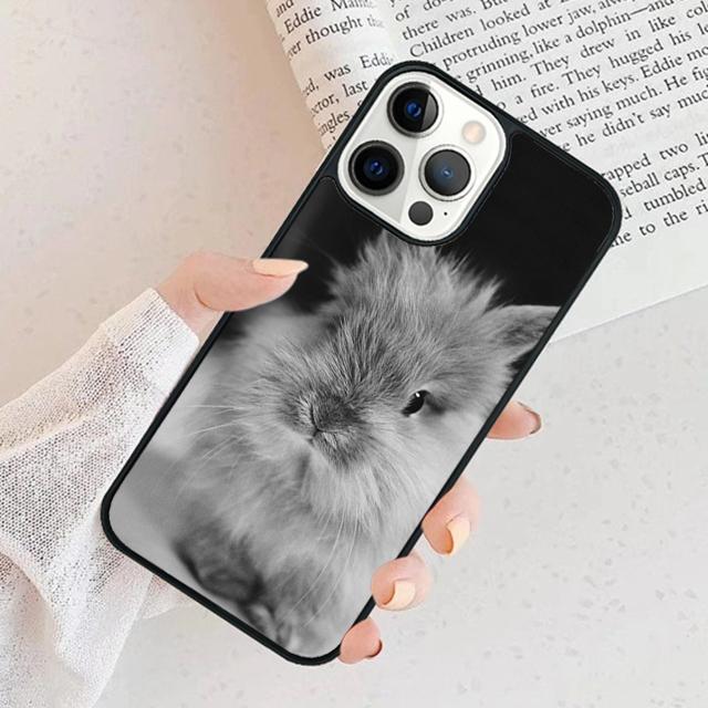 Bunny Rabbits Phone Case For iPhone 17 Air 15 16 Cover 11 13 14 Pro Max 12 Plus Max Fundas