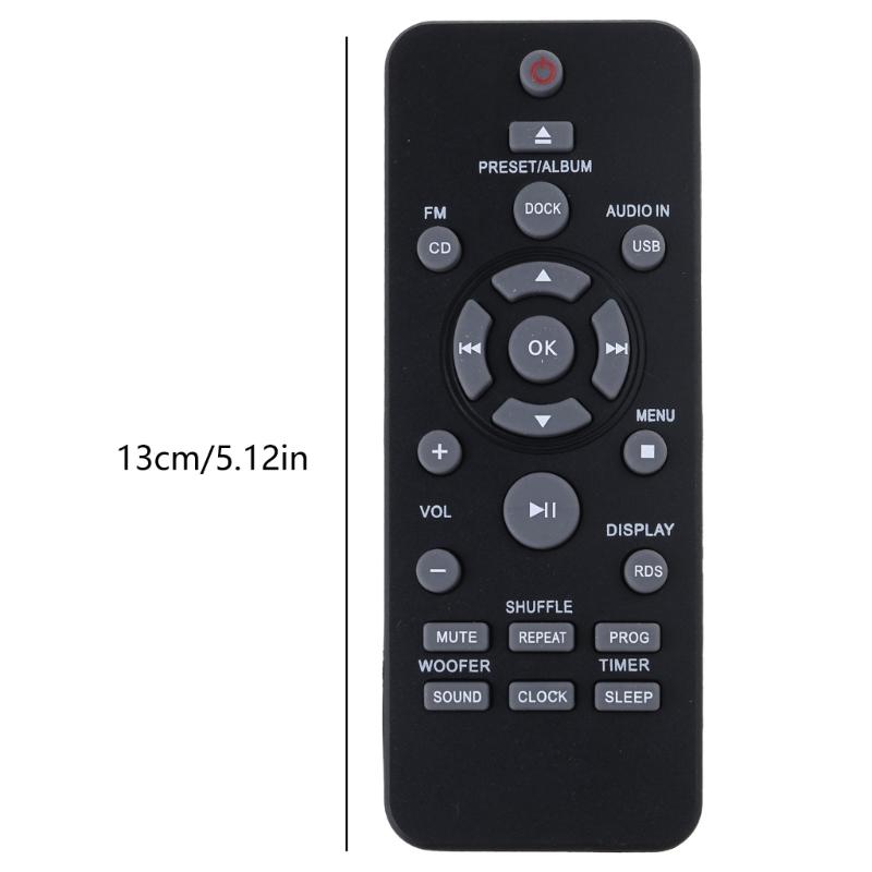 Replacement Remote Control for Micro Music Stereo System BTM2180 BTM2180/37 BTM2280 BTM2280/12 Easy To Use