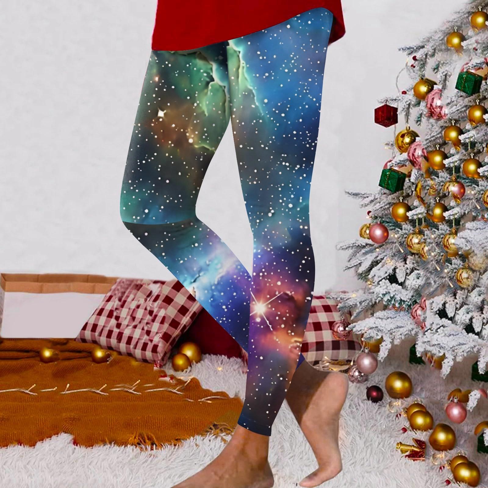 

Женские модные уличные штаны Astral Printed Slim Fit Stretch Yoga Casual XXL