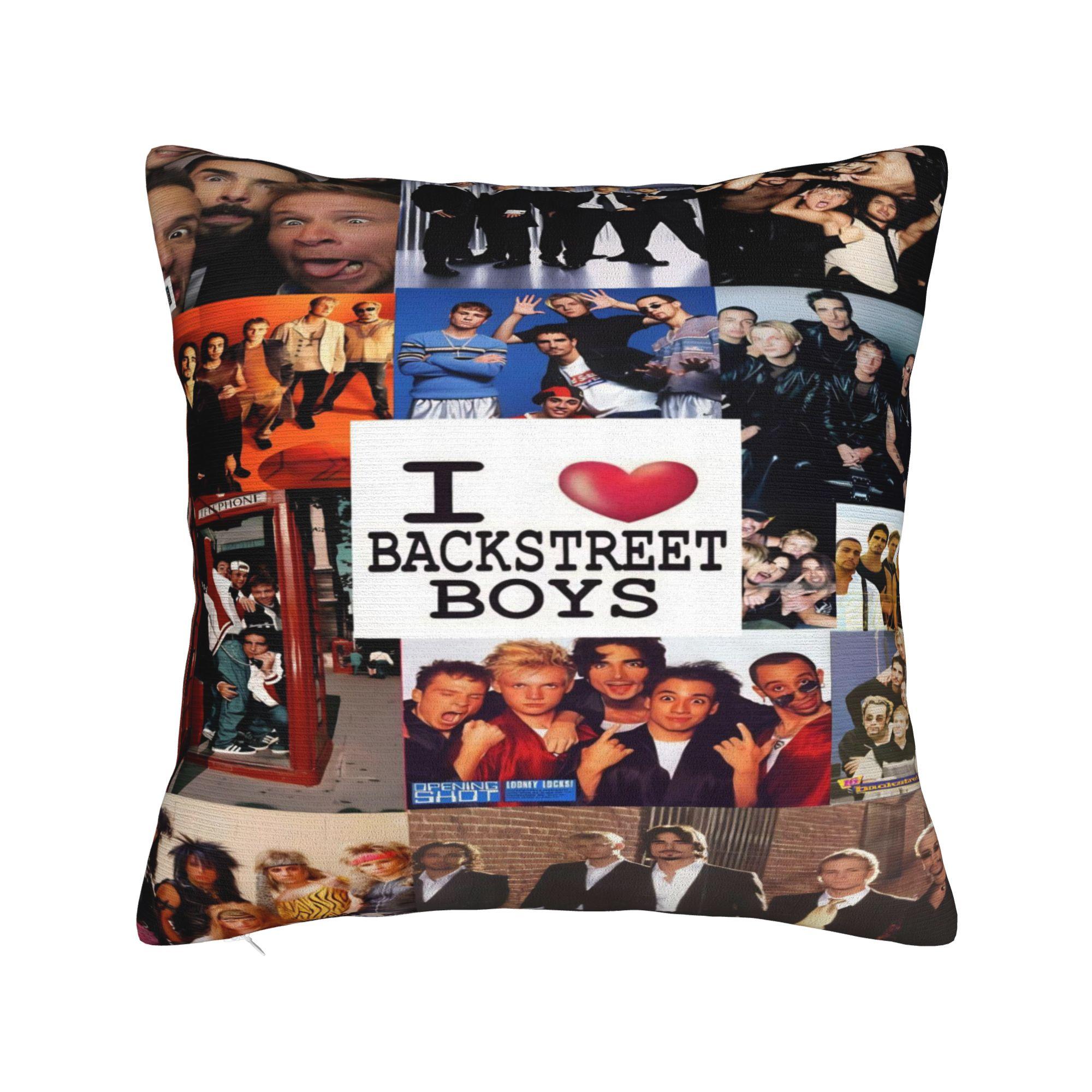

New Style Home Backstreet Boys Album Millenniums Decorations Pillowcase Stuff Pillow Cover Zippered Multi Size 12x12in 30X30cm