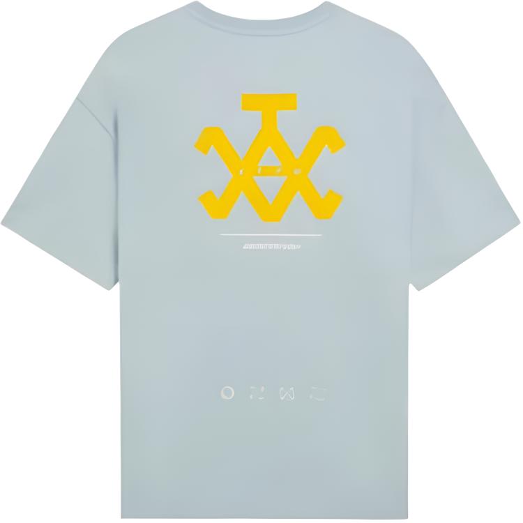 Li Ning Sports Lifestyle Series Letter Print Loose Short Sleeve T-Shirt Unisex Tops Blue AHSSB85-5