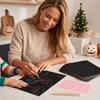 Set - 50 Sheets of Scratch-Off for Kids Crafts, Party Games, Halloween, Back To School, Christmas & Birthday Gifts