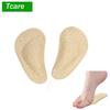 Tcare Orthopedic Gel Arch Support Insoles for Flat Feet Relief Soft Silicone Shoe Inserts Comfortable Foot Care