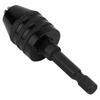 2PCS 1/4 Inch Hex Shank Keyless Drill Chuck Adapter