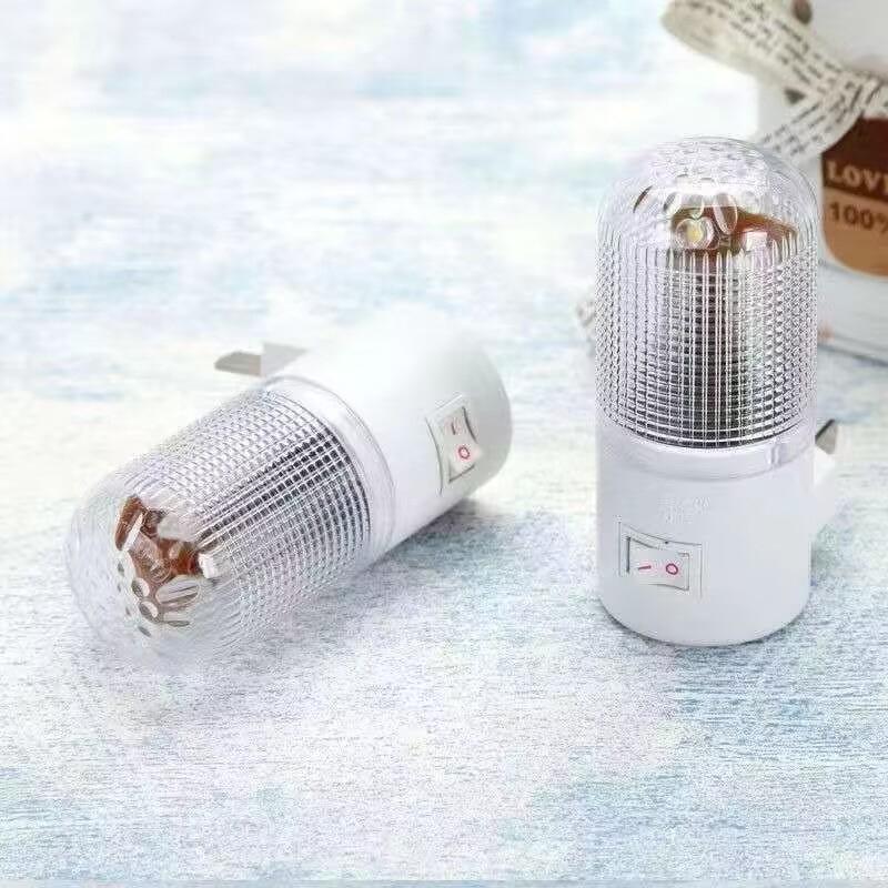 1Pc Led Night Light Eu/Us Plug Emergency Light Living Room Bedroom Light Wall Mounted Home Bedside Lamp Kid Baby