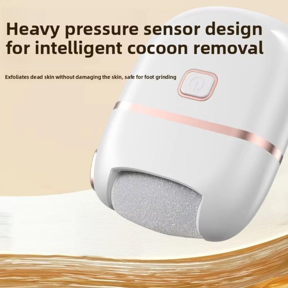 Rechargeable Electric Foot Grinder 3 Grinding Heads Foot Trimmer  Foot Heel Cracked Care