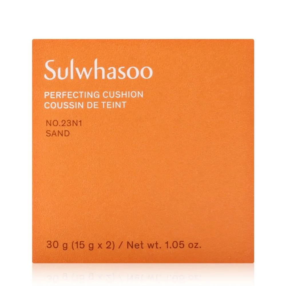 Sulwhasoo Perfecting Cushion 21N1 Beige Brightening Anti-wrinkle Moisture Hydrating Basic Care Main Product + Refill SPF50+