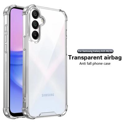Luxus Hochklarer Anti-Schock Hülle für Samsung Galaxy M56 A56 A36 A26 A16 A06 M36 M16 M06 A55 A35 A15 F06 F36 F06 Bumper Abdeckung