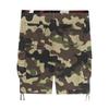 Herren Sommer Lockere Lässige Camouflage Arbeitsshorts, Übergröße Mehrfach-Taschen Mittellange Hose Ohne Gürtel