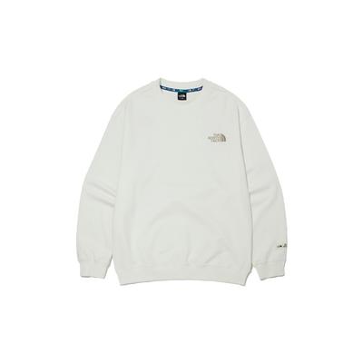 The North Face Sweatshirts Unisex White Crew Neck Moderate Other NM5MM60C